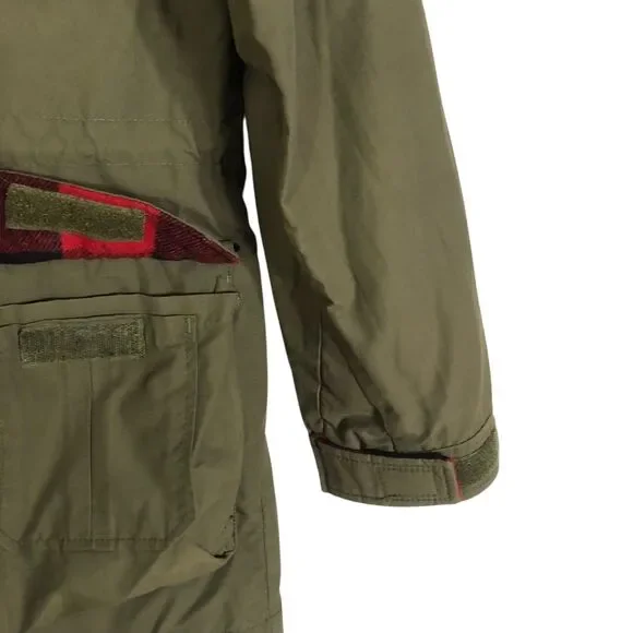 Penfield Kasson 60/40 Jacket Parka Ski Jacket Hooded Olive Green Imperfect - Picture 5 of 13